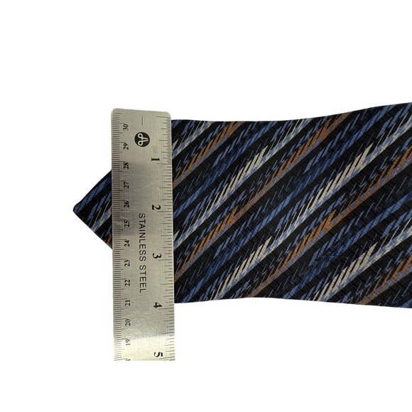 Paul Fredrick Kenneth Leonard Jerry Garcia Silk Geometric Pattern Ties Lot - Picture 9 of 12